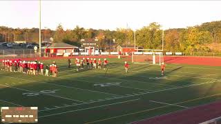 Branford High School vs Daniel Hand Varsity Field Hockey Mens Varsity Soccer [upl. by Kelwunn]