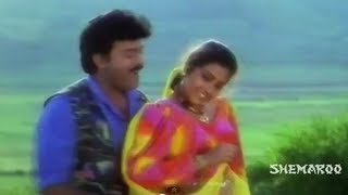 Mutamestri Telugu Movie  Anjanee Putruda Songs  Chiranjeevi  Meena  Raj Koti [upl. by Domel317]