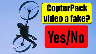 Is the CopterPack video fake or legit [upl. by Kamp]