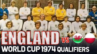 ENGLAND 🏴󠁧󠁢󠁥󠁮󠁧󠁿 World Cup 1974 Qualification All Matches Highlights  Road to West Germany [upl. by Herve]