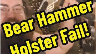 3D Printed Hammer Holster Fail [upl. by Gracie]