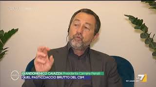 CSM Giandomenico Caiazza quotSiamo favorevoli ad una riforma della magistraturaquot [upl. by Humfrid]