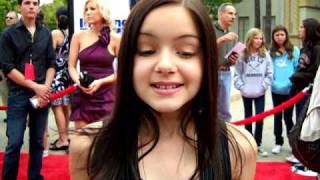 Ariel Winter at the movie premier of Imagine That [upl. by Inatsed]