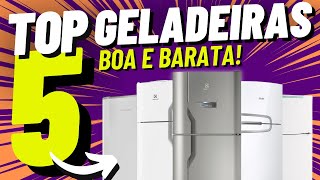 MELHORES GELADEIRAS BOA E BARATA 2023  Top 5 Geladeiras Custo Beneficio 2023 ATUALIZADO [upl. by Sydel414]