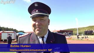 Leistungsspangenabnahme der Jugendfeuerwehren im Syltstadion [upl. by Jeu109]