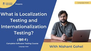 Software Testing Tutorial in Hindi  What is Localization Testing and Internationalization Testing [upl. by Deth823]