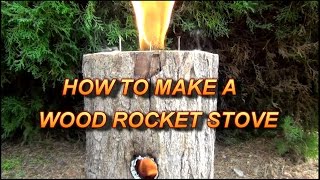 How To Make A Wood Rocket Stove  Easy amp MultiUse [upl. by Yraccaz237]