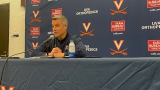 Virginia head coach Tony Bennett following Pitt’s 7463 win over the Cavaliers [upl. by Blondy]