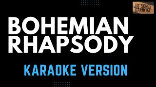 Queen  Bohemian Rhapsody Karaoke Version with Backup Vocal [upl. by Ennairej]