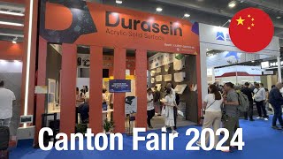 Canton Fair 2024 Buyers Perspective  Decorative Building Materials [upl. by Lear92]