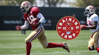 Camp Highlight Blaine Gabbert Hits DeAndrew White on Deep TD Pass [upl. by Jacobba434]