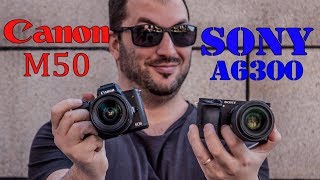 Canon M50 vs Sony A6300 [upl. by Alethea957]