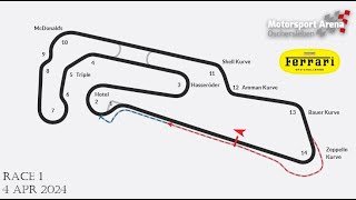 iRacing  Season 2  Week 4  Ferrari Fixed Series  More time running around Oschersleben [upl. by Eehsar695]