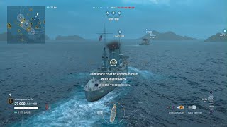 World of Warships Legends First fight [upl. by Curren927]