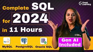 SQL Full Course with Gen AI for 2024  SQL Tutorial for Beginners [upl. by Eedia548]