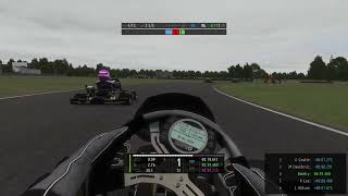 Donbass Kart v 11 for rFactor 2 KartSim X30 Race [upl. by Aicrag]