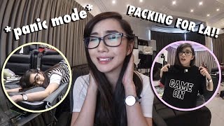 Panicking and Packing for LA GOTG2  Alodia Vlog [upl. by Seibold179]