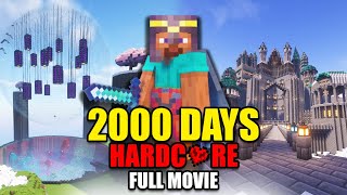 I Survived 2000 Days in Minecraft Hardcore FULL MOVIE [upl. by Nodnalb]