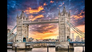 Tower Bridge UK Dusk Walking Tour [upl. by Sheedy]