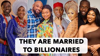 Top 10 Nollywood Actresses Who Are Married To Rich Billionaire Husbands Occupation and Net Worth [upl. by Oly]