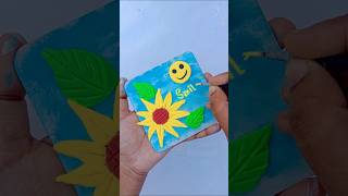 Creative painting idea shorts youtubeshorts acrylicpainting clayart [upl. by Selfridge856]