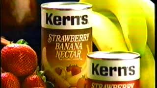 1988 Kerns Nectar Juice TV Commercials [upl. by Mulvihill83]