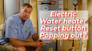 Rheem Water Heater Blower Pressure Switch Diagnosis and Replacement [upl. by Penrose]