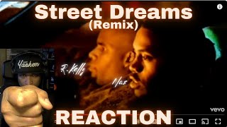 Nas quotStreet Dreamsquot Remix feat R Kelly REACTION [upl. by Surazal]