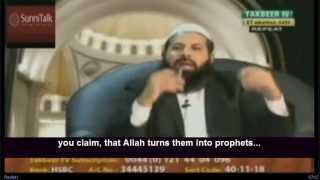 Funny Qadiani Caller Exposes Mirza Ghulam [upl. by Ynattirb501]