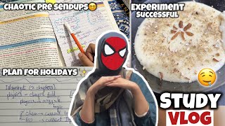 Study vlog and cooking🤯📚As an Fsc 11th grader fbiselife with rarity studywithme [upl. by Snowber188]