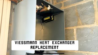 Viessmann heat exchanger replacement Absolute pain [upl. by Christa408]