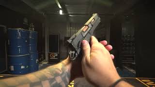 85934 EMG STI  TTI Licensed JW3 2011 Combat Master Select Fire Full Auto Airsoft Training Pistol [upl. by Reifel]