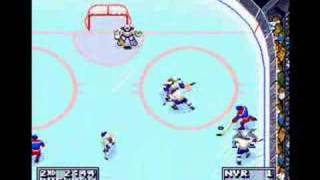 NHL 95 Playoffs Game 1 [upl. by Kohn]