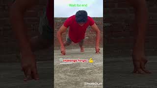 Hamse Challenge Nahi Bro 😈 shorts challenge fitness [upl. by Entruoc]