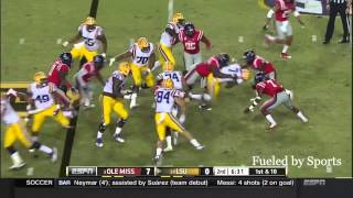 Leonard Fournette vs Ole Miss 2014 [upl. by Yerok]