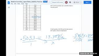 Relative Humidity and Atmospheric Stability Calculations [upl. by Ralleigh547]