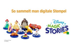 So sammelt man digitale Stempel für DisneyHörspielFiguren I Migros [upl. by Wehttam535]