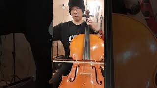 Day 4 Bach cello suite G major  Sarabande practice bar 14 [upl. by Eahcim234]