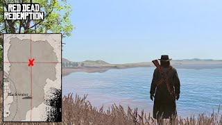 Exploring and Crossing Flat Iron Lake  Red Dead Redemption [upl. by Esoj]