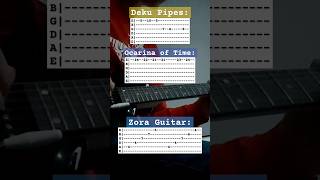 Ballad of the Wind Fish Majoras Mask  zelda guitar tabs [upl. by Ly478]