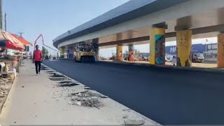 SPINTEX TO EAST LEGON BEAUTIFUL FLYOVER BY PREZ AKUFFO ADDO SHINES [upl. by Nnylirak]