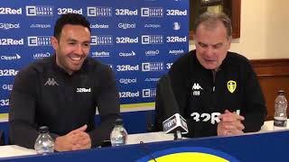 Marcelo Bielsa tries to pronounce Ipswich before giving up [upl. by Nauqaj]