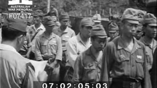 Japanese prisoners arrive at Rabaul [upl. by Glaser154]