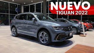 NUEVO TIGUAN 2022 Rline  Presente y disponible  Cambios [upl. by Ayhtin]