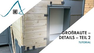 Tutorial Großraute – Details – Teil 2 💪💪 [upl. by Yornek361]