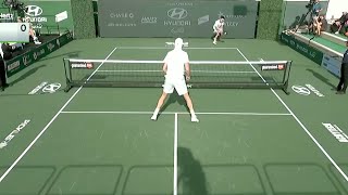 Sam Querreys FIRST Pro Pickleball Match  Highlights vs Alex Neumann  PPA quotThe Mastersquot 2023 [upl. by Hatokad]