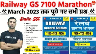 NonStop Static GK Question Class  Railway GS 7100 2nd Edition Book amp Video Course [upl. by Nottus]