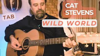 CAT STEVENS 🌎 WILD WORLD [upl. by Stutman817]