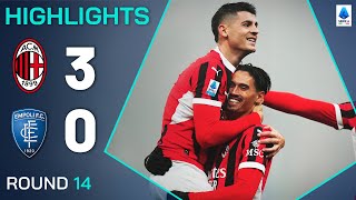 MILANEMPOLI 30  HIGHLIGHTS  Reijnders Hits Brace as Milan Cruise to Victory  Serie A 202425 [upl. by Michigan314]