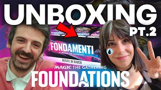 UNBOXIAMO MTG FOUNDATIONS  Magic the Gathering Fondamenti  Parte 2 [upl. by Gall]